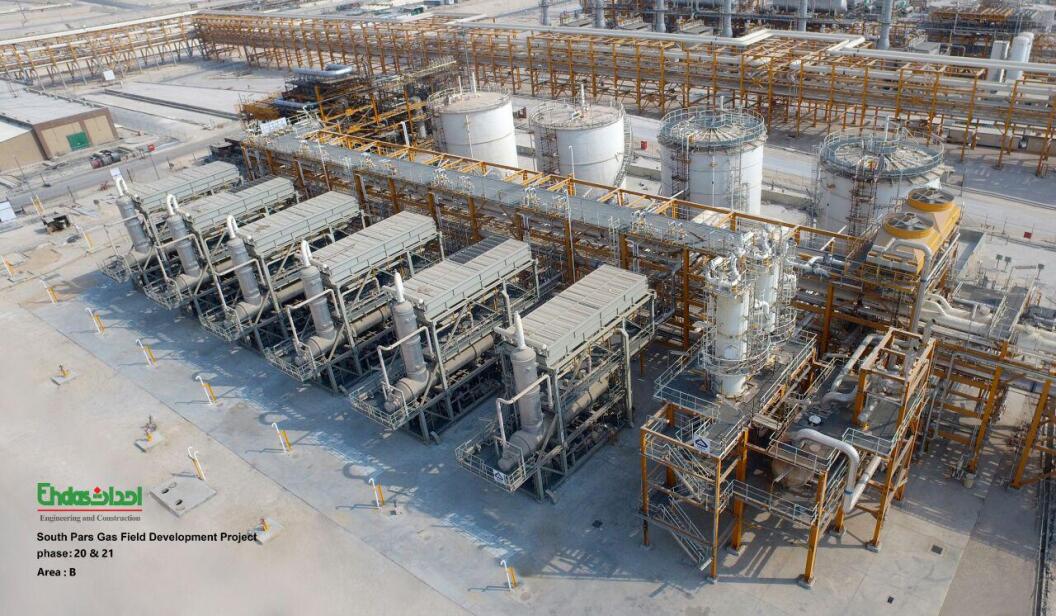 B کارفرما: شركت مهندسي و ساخت صنايع نفت - طرح توسعه فازهای 20 و 21 میدان گازی پارس جنوبی - ناحیه 